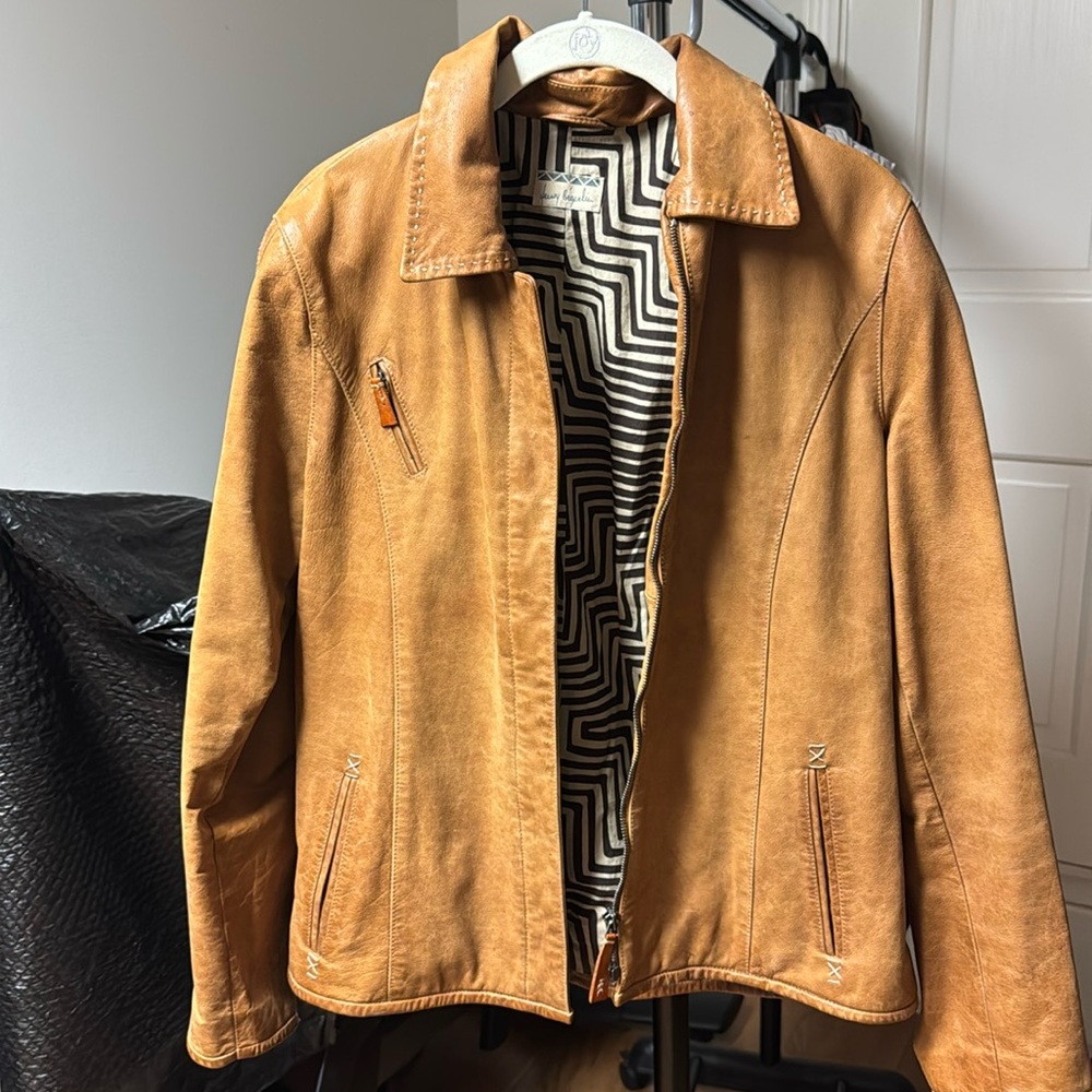 Tan Leather Jacket